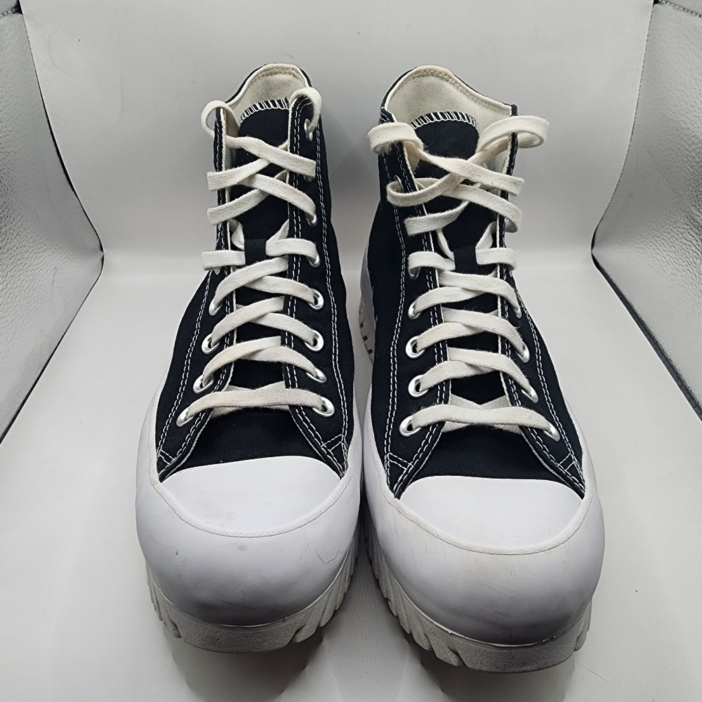 Converse Platform Women's 11.5 Men's 9.5 Chuck Taylor All Star Lugged 2.0 Black - Picture 5 of 7